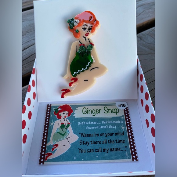 NIB ~ “GINGER SNAP” BROOCH - Picture 4 of 5